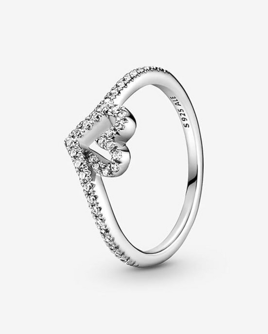 Anillo Corona de Corazón