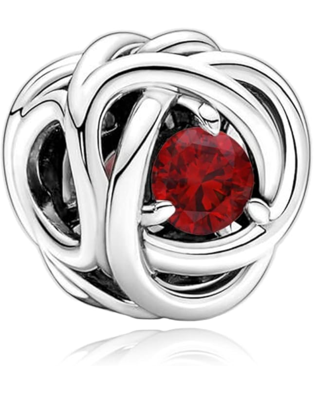 Dije Circulo Eternidad Rojo