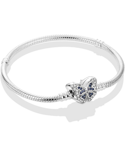 Pulsera con Broche de Mariposa