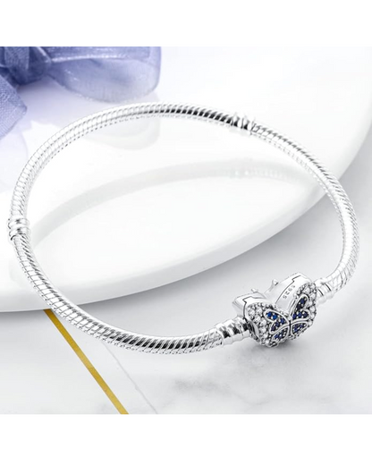 Pulsera con Broche de Mariposa