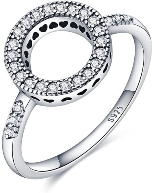 Anillo circonita cubica