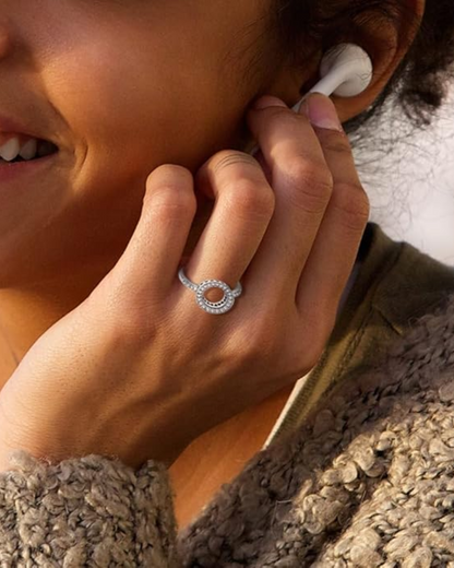 Anillo circonita cubica