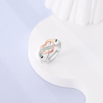 Anillo Corazón Dorado